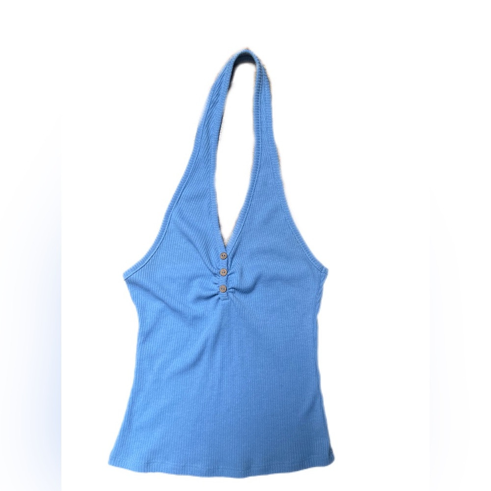 Rue 21 light blue halter top